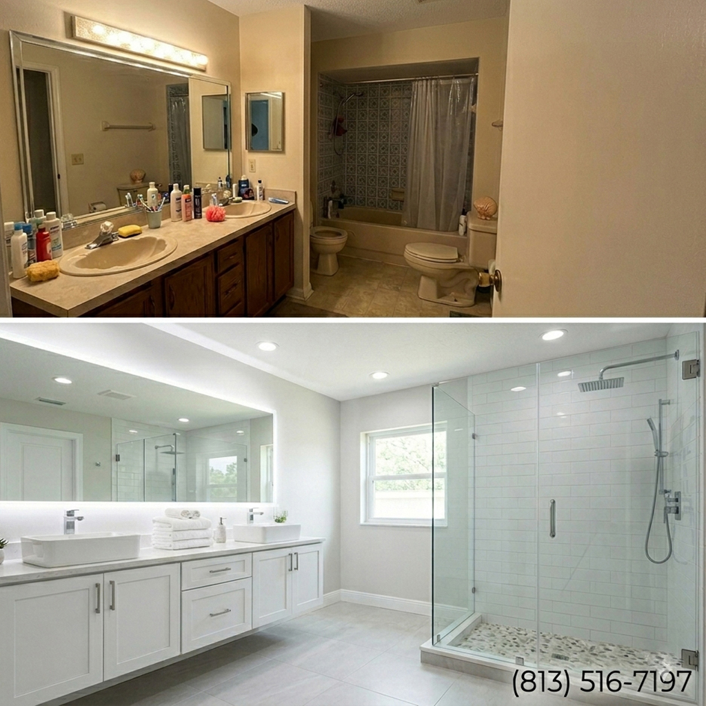 Bathroom Upgrade by Gonzalez Cabinetry